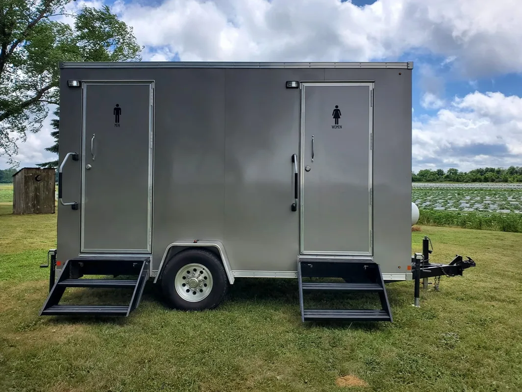 Flexible restroom rentals for contractors in Shorewood-Tower Hills-Harbert, Michigan