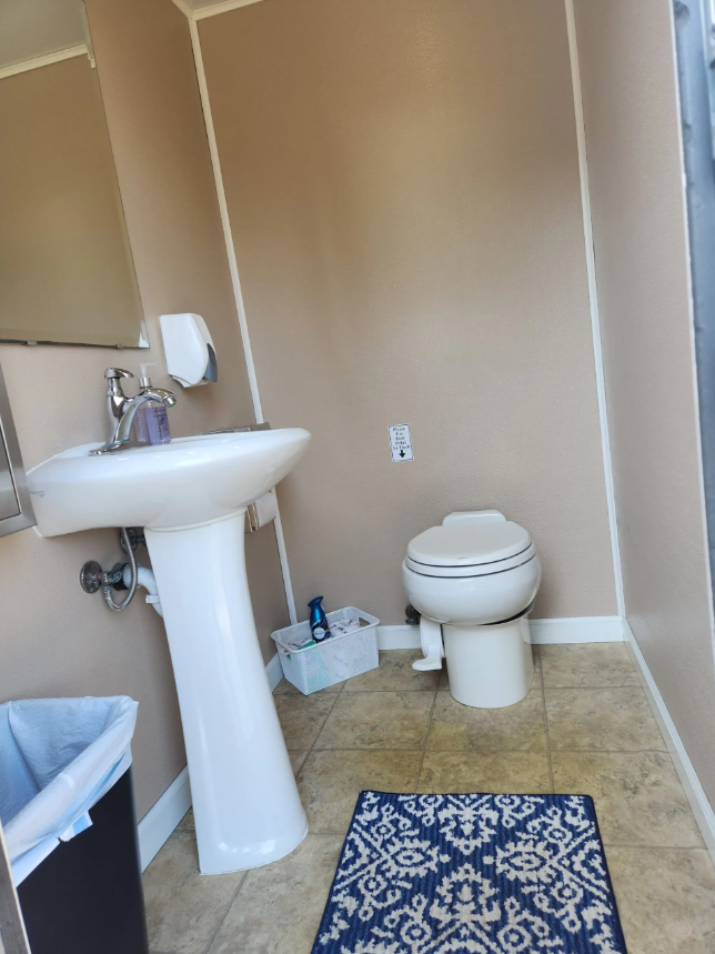Portable handwashing stations for community events in Niles, Michigan