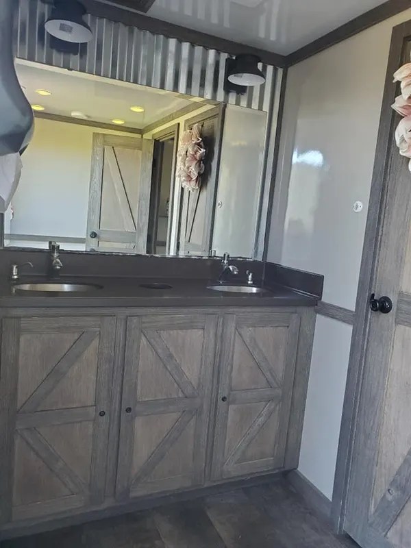 Luxury restroom trailers for events in Bridgman, Michigan