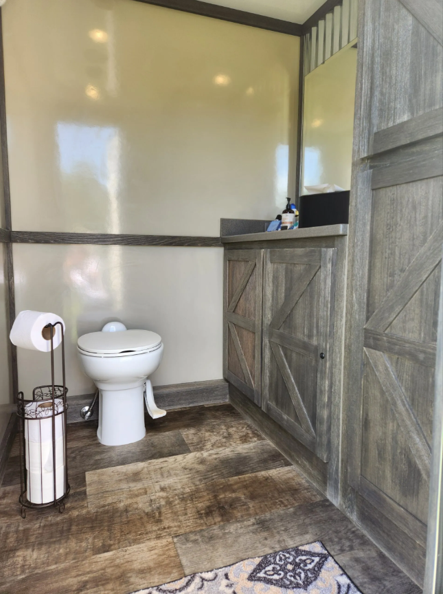 Long-term deluxe restroom rentals in Sawyer, MI, Michigan