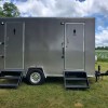 Construction site portable toilets in Hartford, Michigan