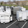 Luxury restroom trailer rentals in Decatur, Michigan
